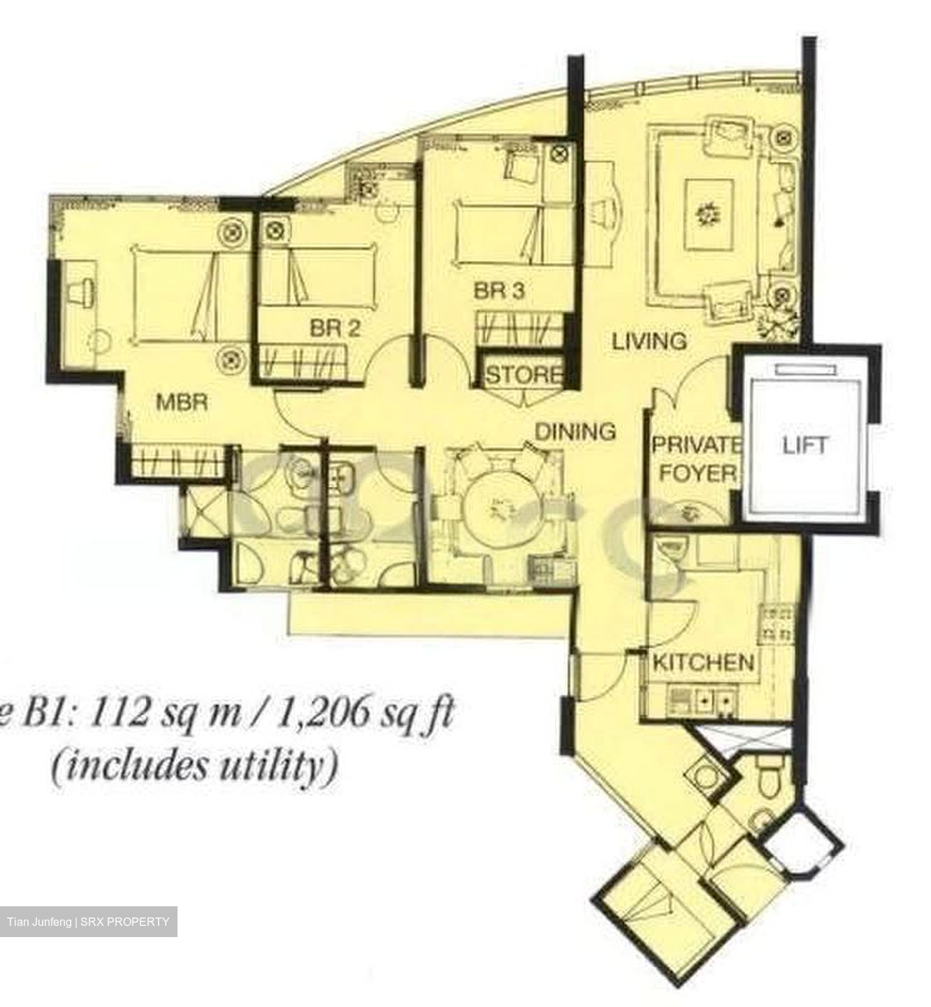 Palm Gardens (D23), Condominium #581371541